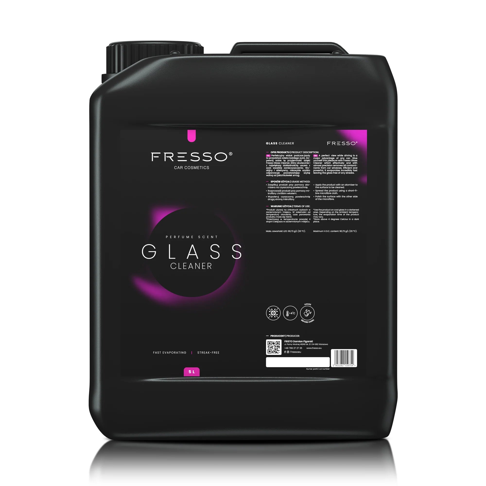 Fresso Glass Cleaner - Glasrens Fresso