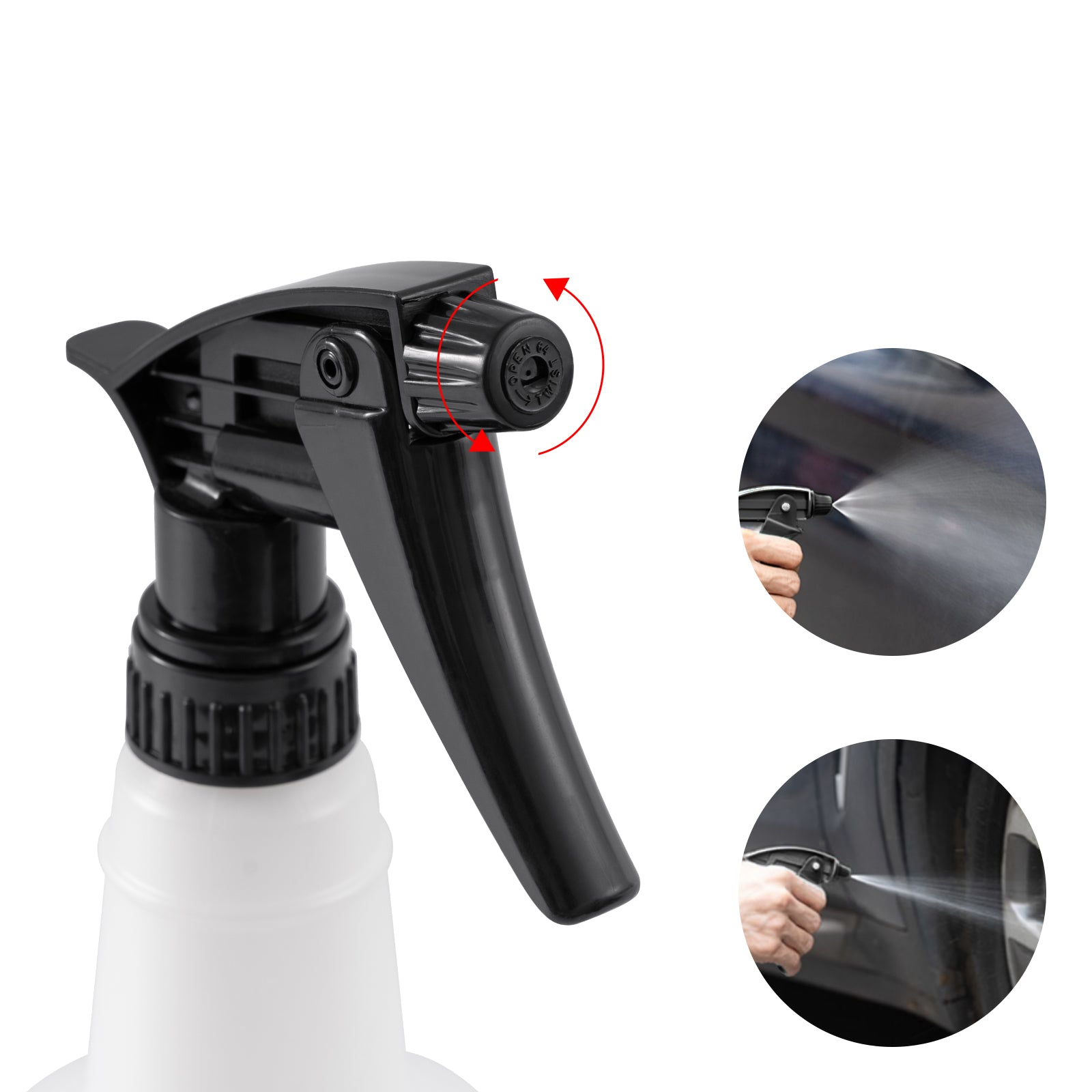 BS Kemiresistent Sprayflaske (1 Liter) BilligStyling