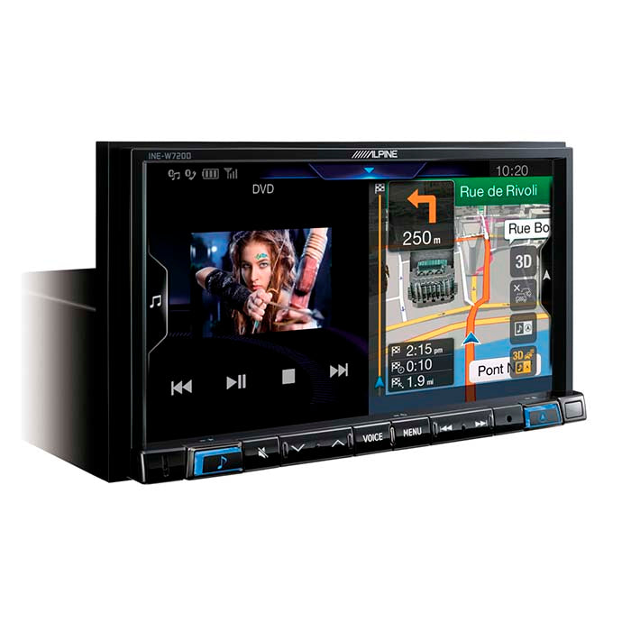 Alpine INE-W720D 2-DIN multimedia nav alpine