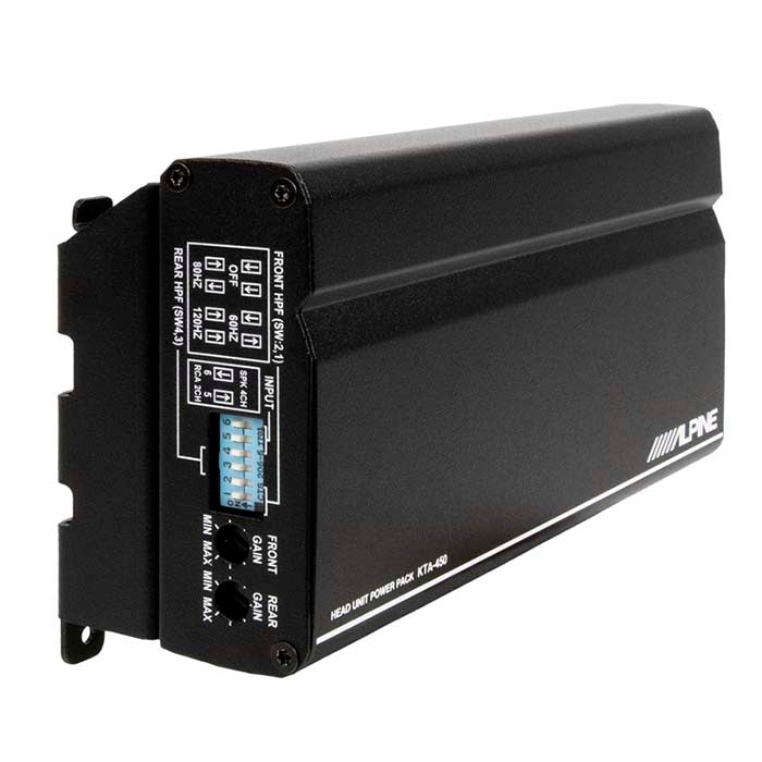 Alpine KTA-450 add-on forstærker til ilx-w650bt, W690D alpine