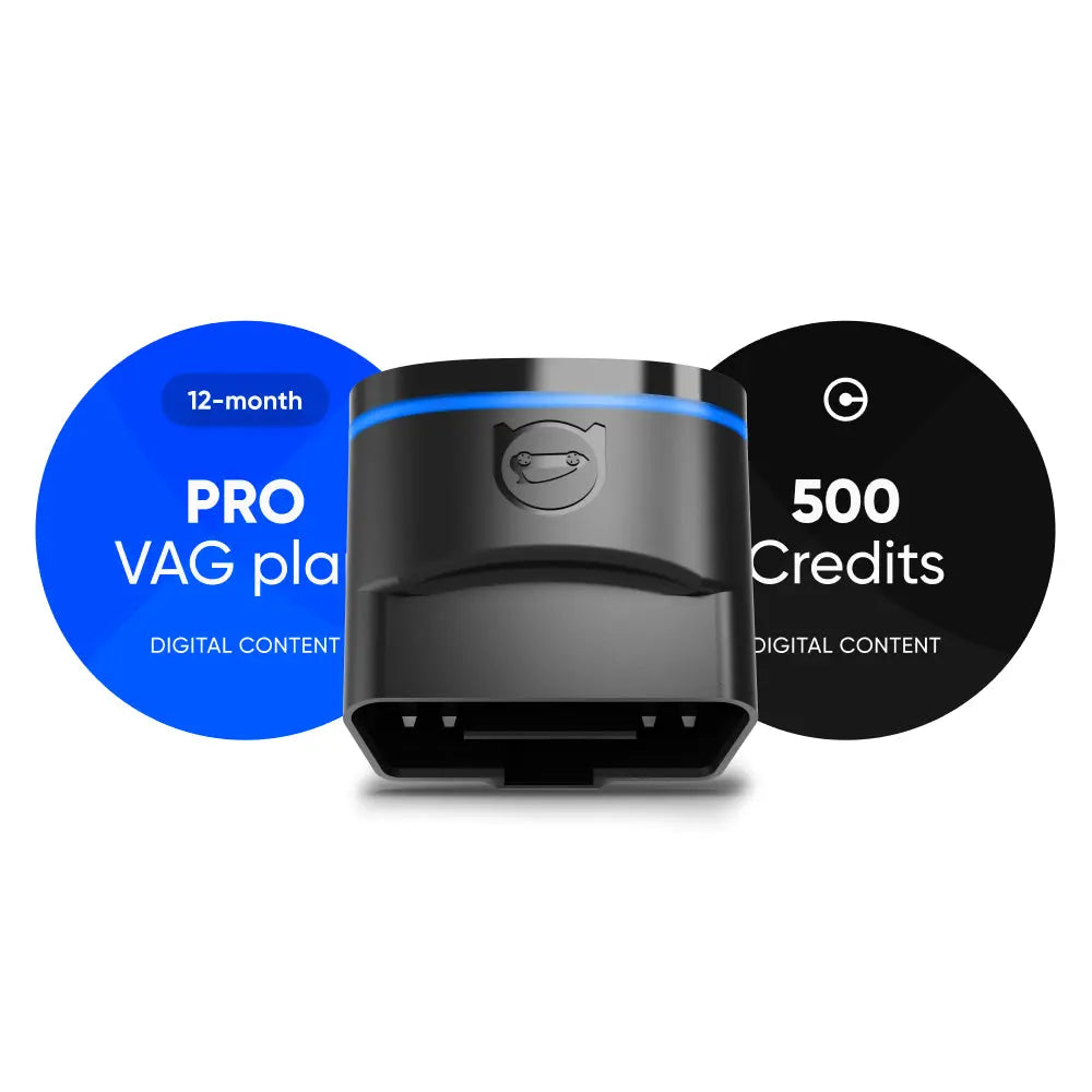 OBDeleven Nextgen PRO Pack (12 mdr) inkl. 500 kreditter - iOS & Android - BilligStyling