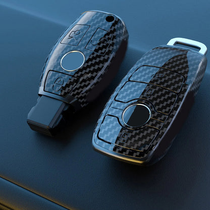 Mercedes bilnøgle cover, Carbon - BilligStyling