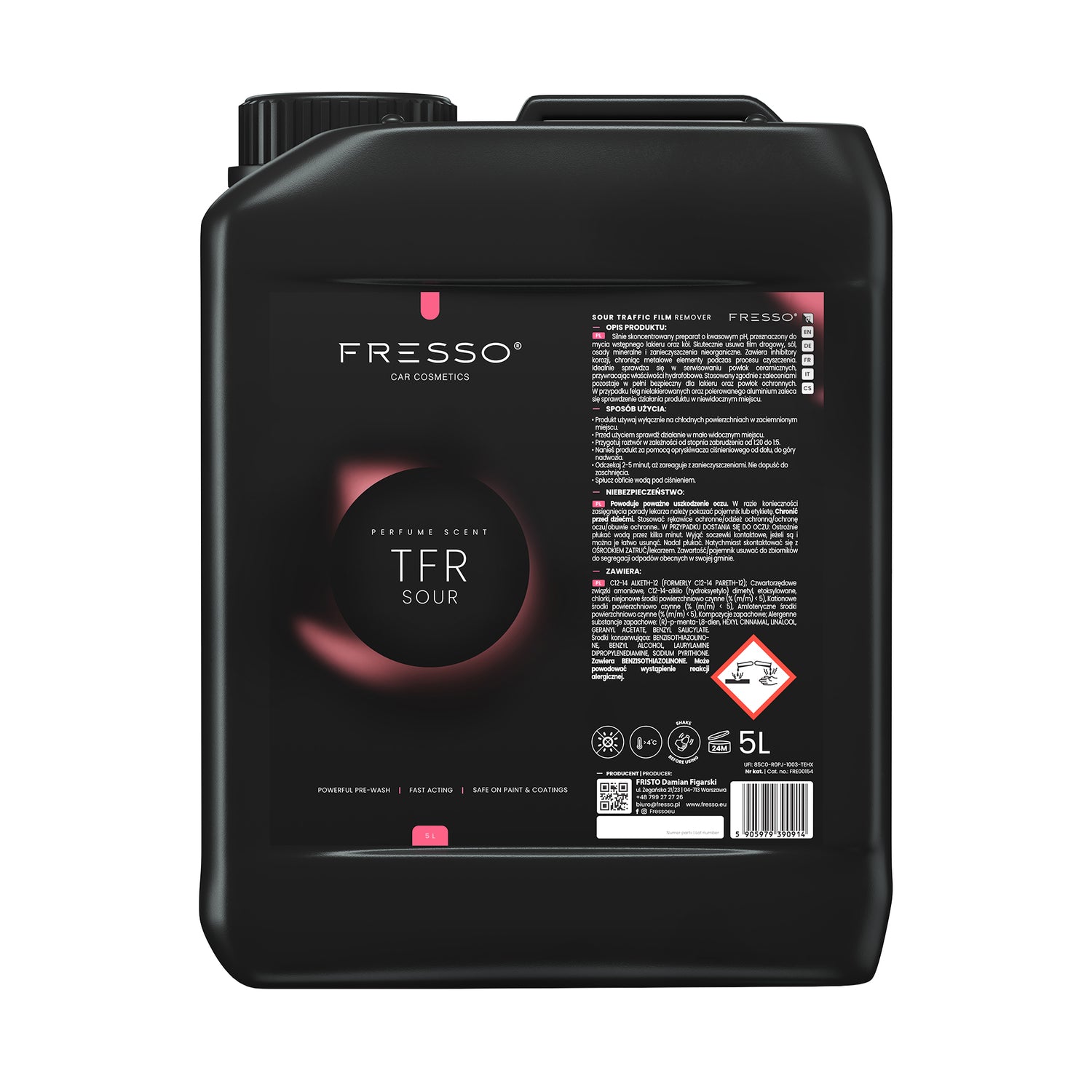 Fresso TFR Sour - Syrebaseret forvask Fresso