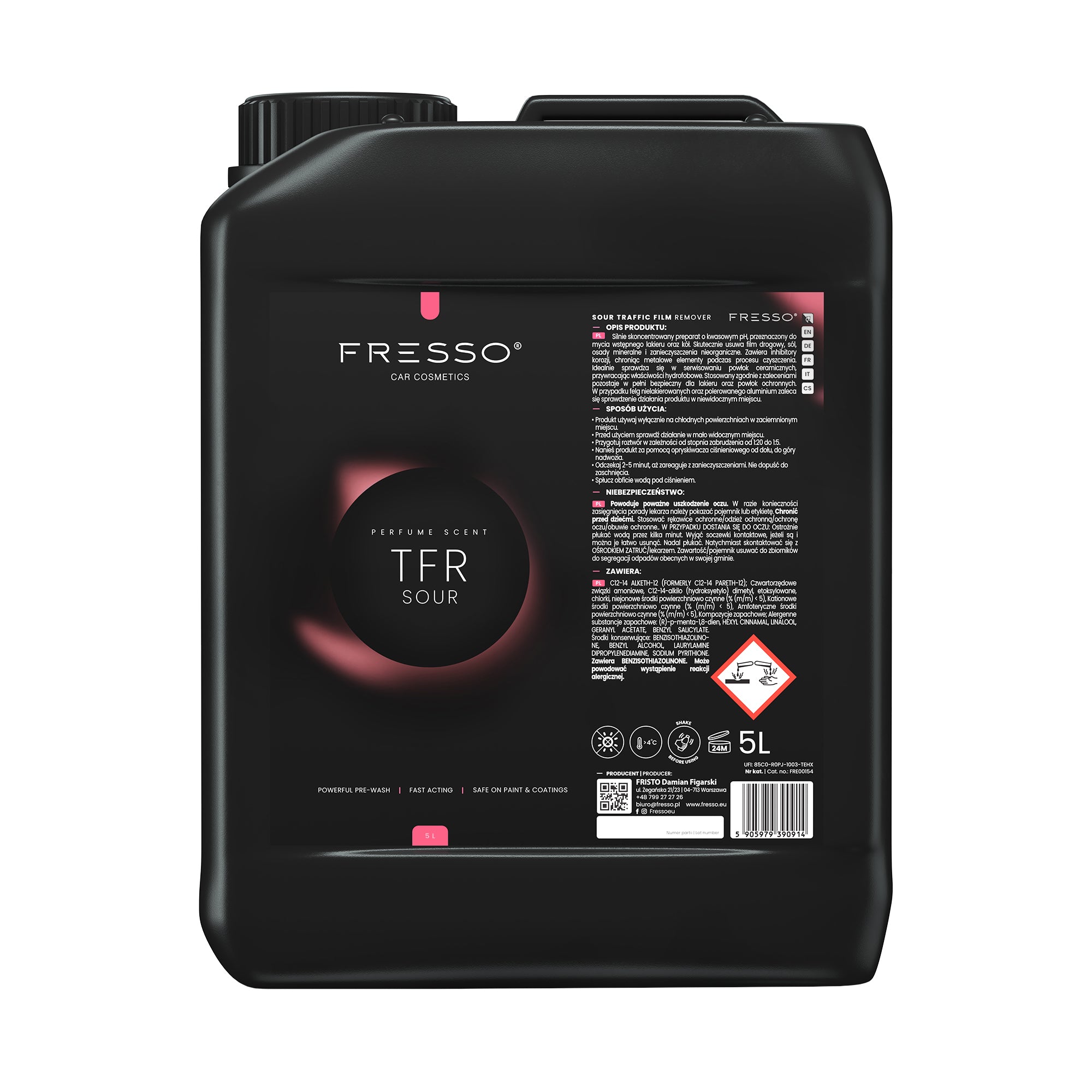 Fresso TFR Sour - Syrebaseret forvask Fresso