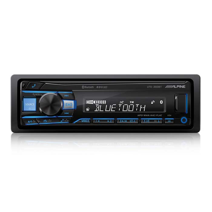 Alpine UTE-200BT tuner/ipod Bluetooth 2 line out alpine