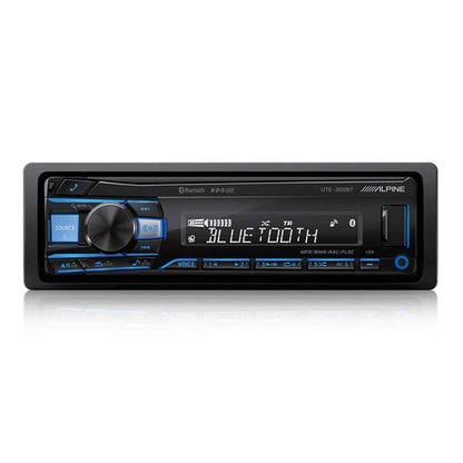 Alpine UTE-200BT tuner/ipod Bluetooth 2 line out alpine