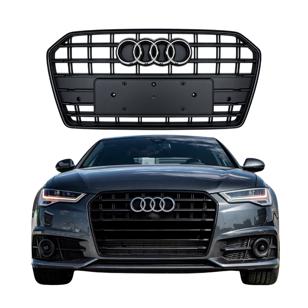 Audi A6 C7.5 Frontgrill Sort (2015-2018) BilligStyling