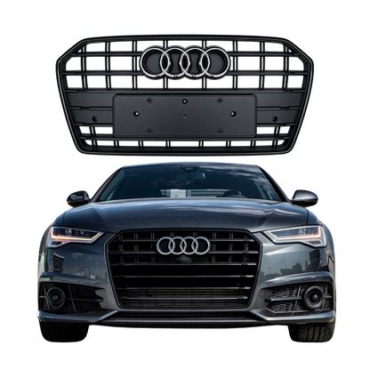 Audi A6 C7.5 Frontgrill Sort (2015-2018) BilligStyling