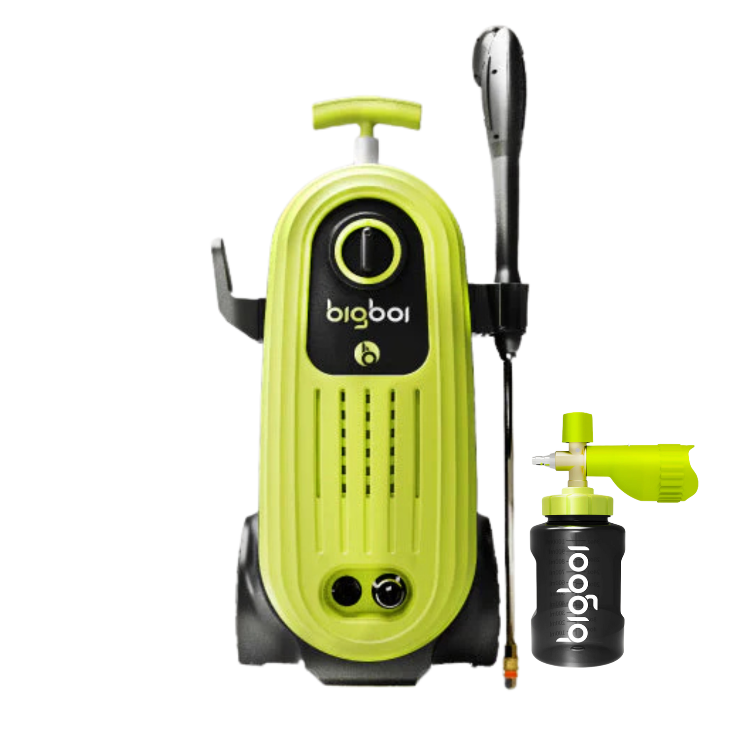 Bigboi WashR Flo Højtryksrenser Til Bilvask (2025 Model) Bigboi