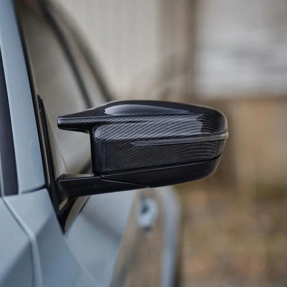 BMW sports spejlkapper, komplet sæt - G42 G26 G87 G80 G82 G83 M50 (Carbon look) - BilligStyling