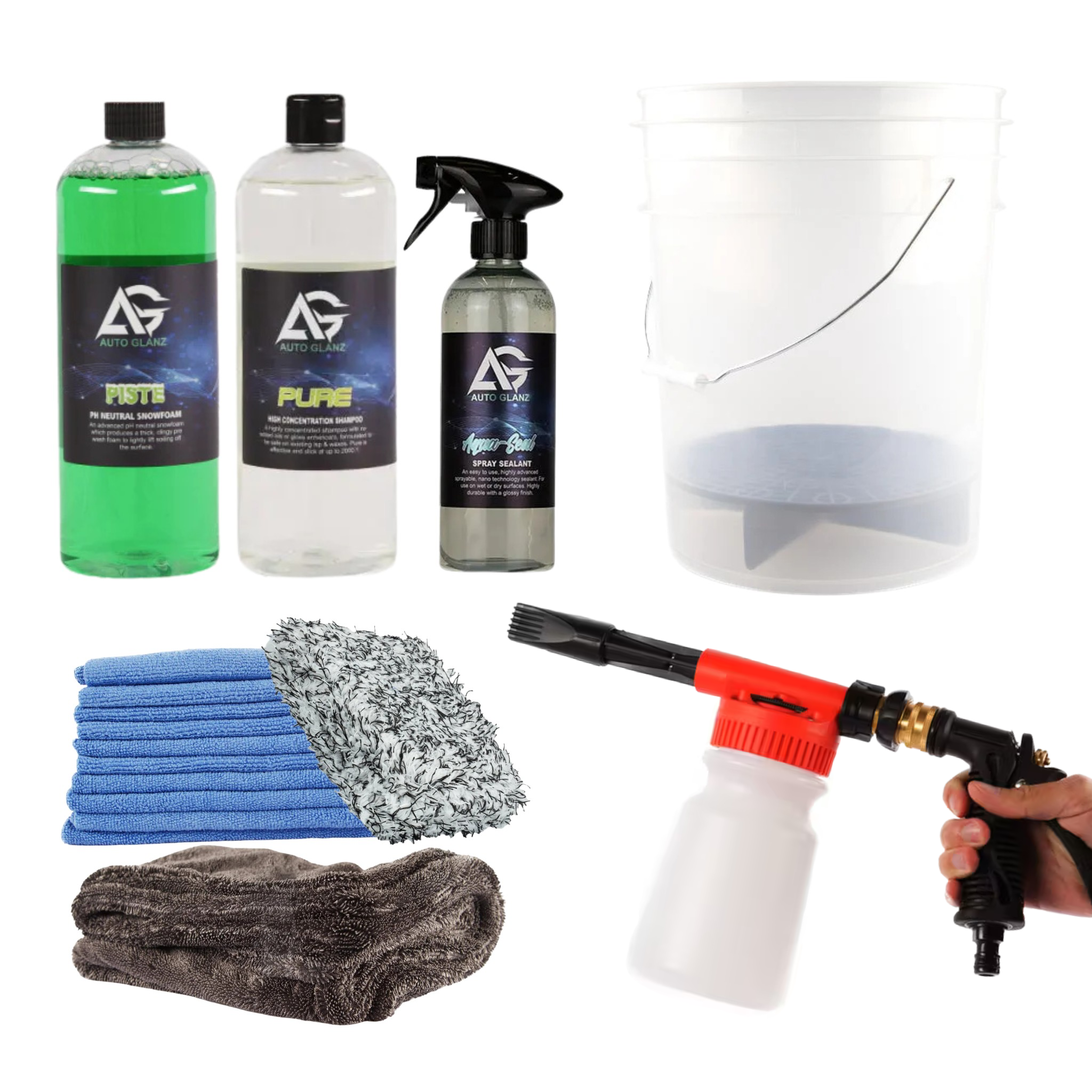 Vaskepakke til haveslange