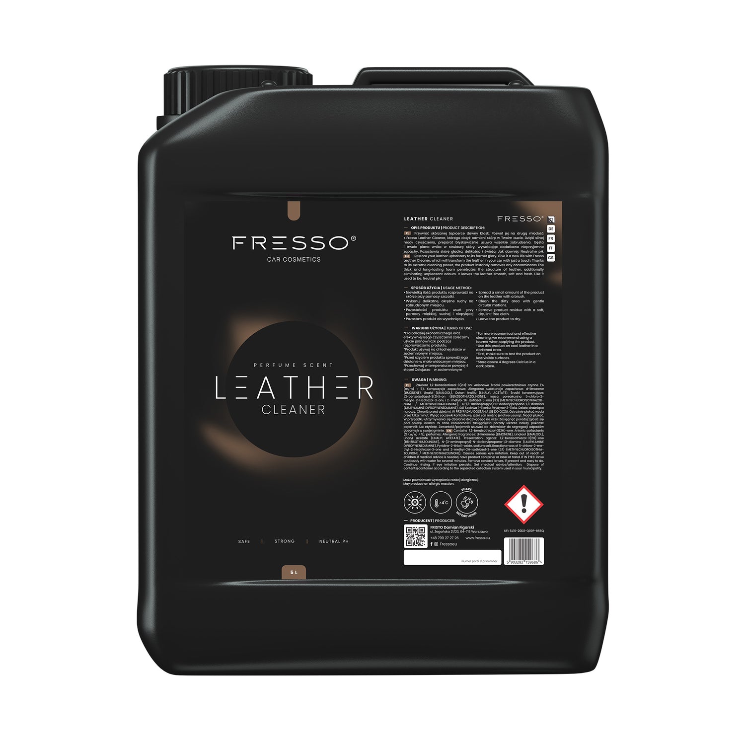 Fresso Leather Cleaner - Læderrens Fresso