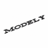 Tesla Model Y Modelbetegnelse Bag, Sort højglans BilligStyling