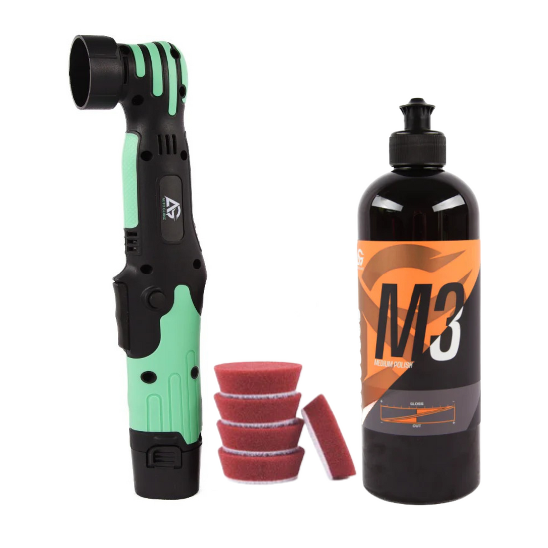 Auto Glanz Nano Polermaskine Kit - BilligStyling