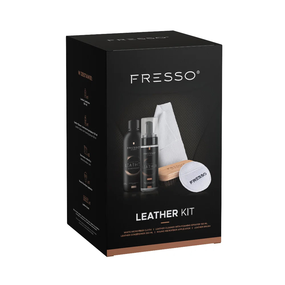 Fresso Leather Kit - Komplet læderplejesæt Fresso
