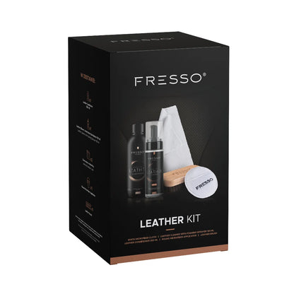 Fresso Leather Kit - Komplet læderplejesæt Fresso