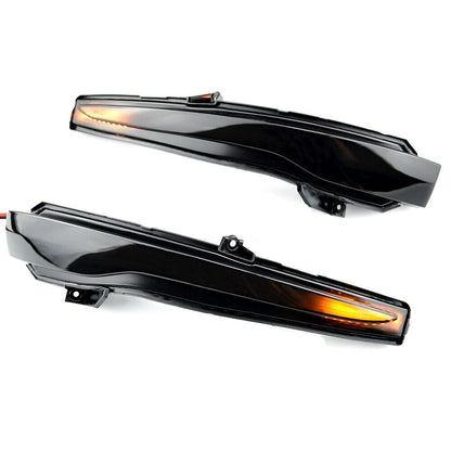 Dynamisk Blinklys – Mercedes W205, W222, GLC, E m.fl. (Sort Design)
