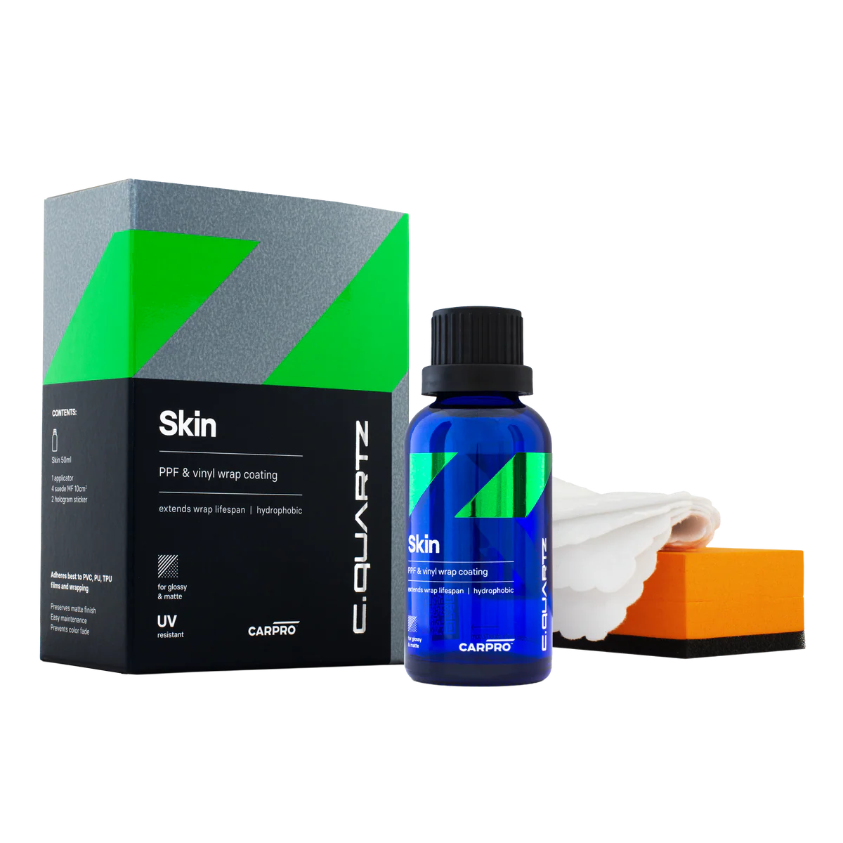 CarPro CQuartz Skin 50 ml Kit Foliecoating CarPro