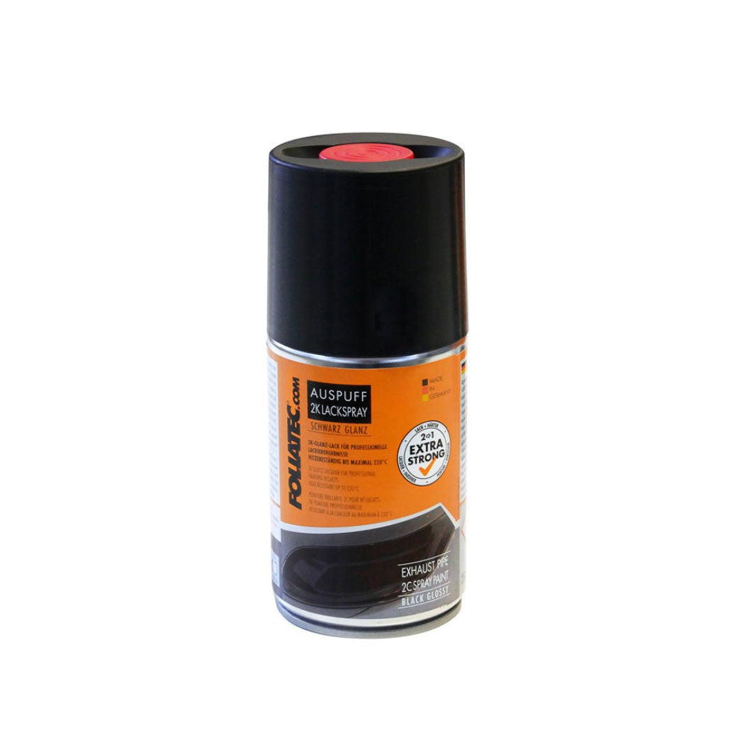 Foliatec 2K Udstødningsmaling Sort 250 ml – Varmebestandig Lak Foliatec