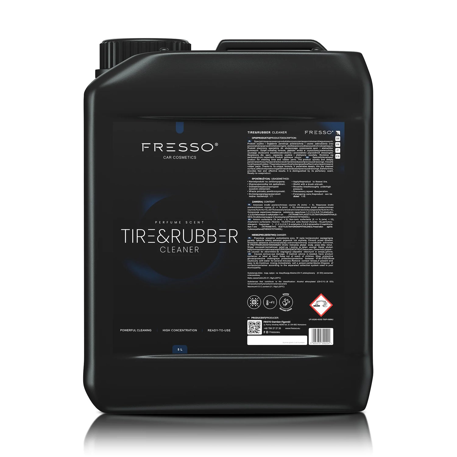 Fresso Tire &amp; Rubber Cleaner - Dæk &amp; gummirens Fresso