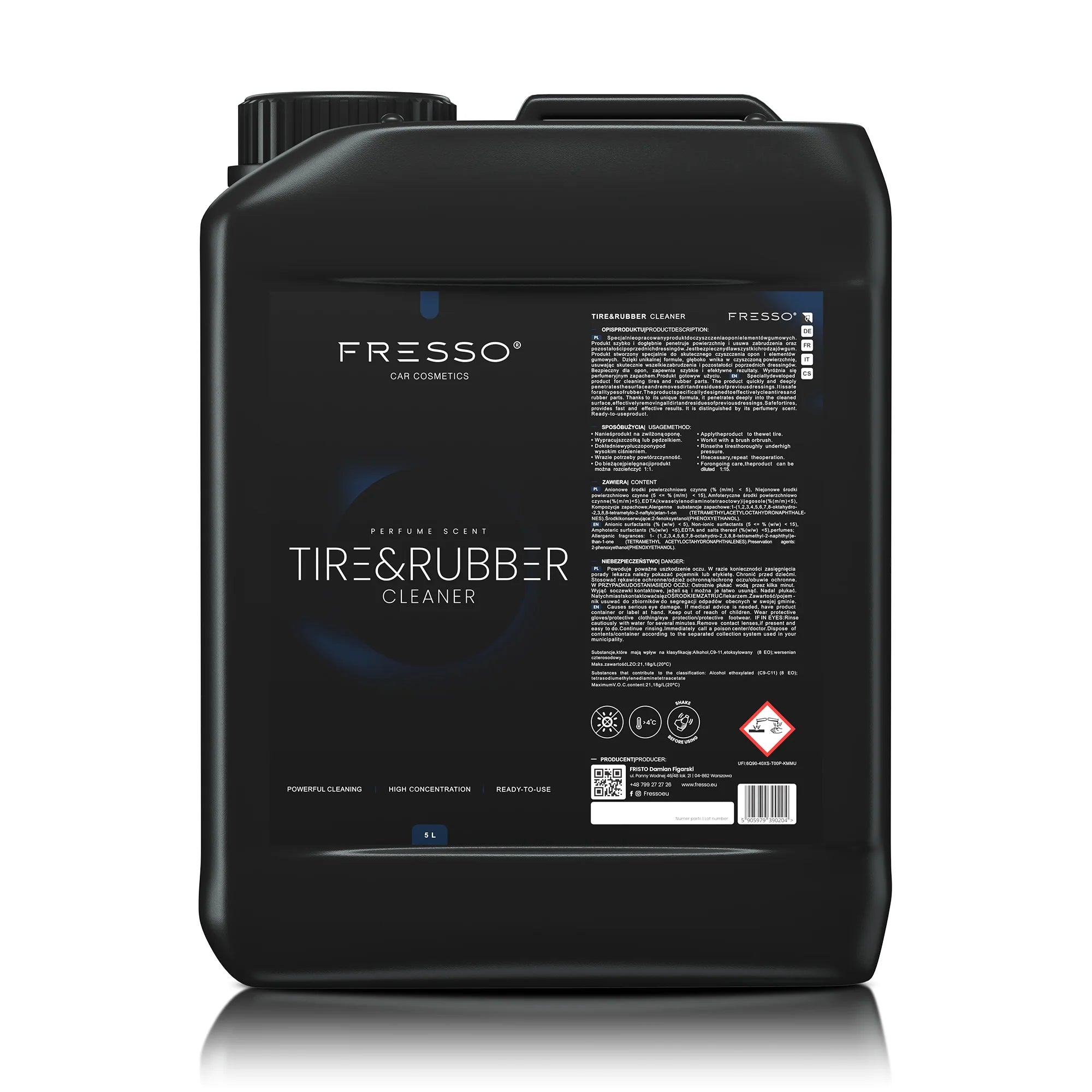 Fresso Tire &amp; Rubber Cleaner - Dæk &amp; gummirens Fresso