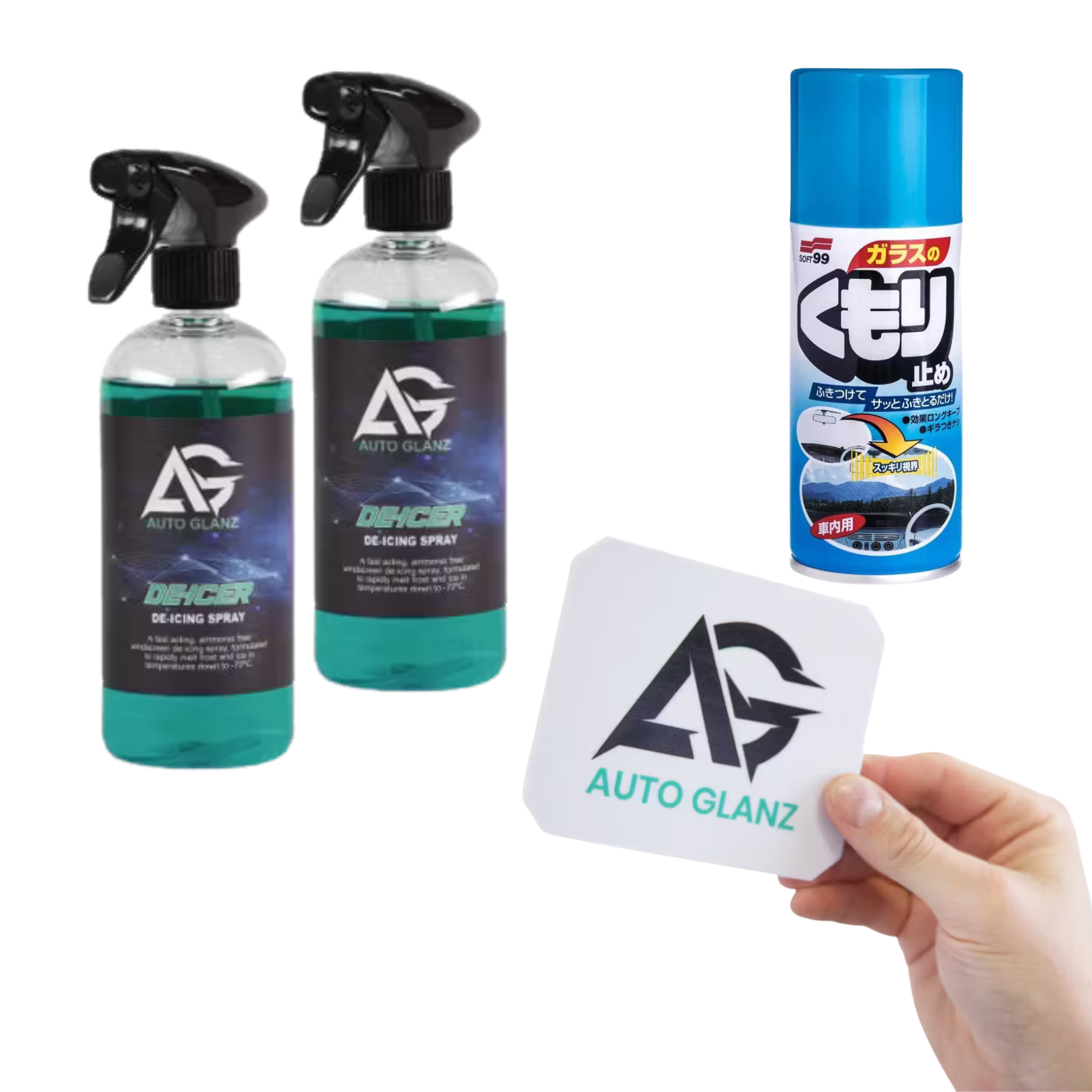 Vinterklar Pakke – Isfjerner, Isskraber &amp; Dugfri Ruder BilligStyling