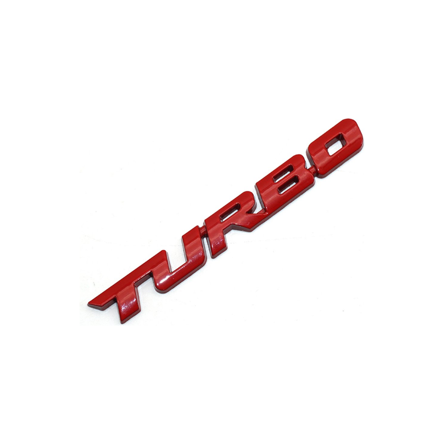 TURBO emblem, universal. Flere farver - BilligStyling